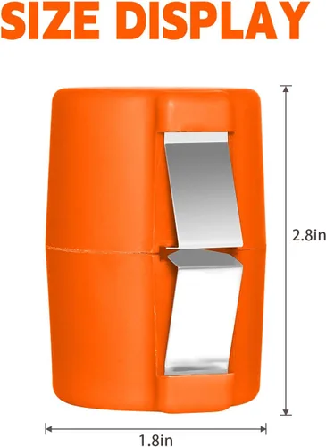 Miniatura 5 de Separador de huevos de 3 piezas para huevos crudos, pelador de huevos duros, separador de huevos, corte rápido de huevos cocidos, cortador