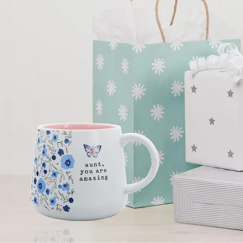 Miniatura 8 de Pavilion Gift Company - Aunt, you are amazing - Taza de cerámica de 18 onzas, regalo del día de la madre, taza de café para tía, 1 unidad