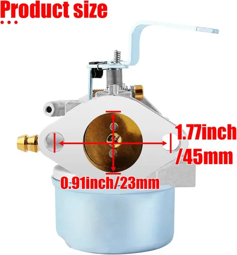 Miniatura 2 de 640260 640260A 640260B 640269 632689 Carburador compatible con Tecumseh HM80-HM100 LH318XA LH358XA LH358EA 8HP-10HP Coleman Craftsman Generator
