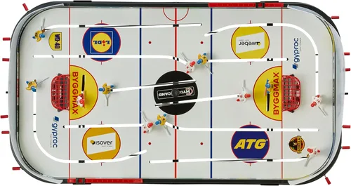 Miniatura 4 de STIGA Table-Top Rod Hockey Game Play Off 21 – Classic Ice Hockey Action with Enhanced Features, Easy Assembly, Includes 2 Pucks – Fun for All Ages