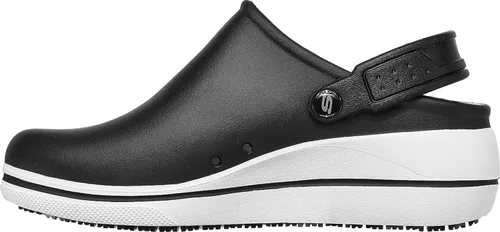 Miniatura 4 de Skechers Work Amreli Zuecos suaves para mujer puntera antideslizante
