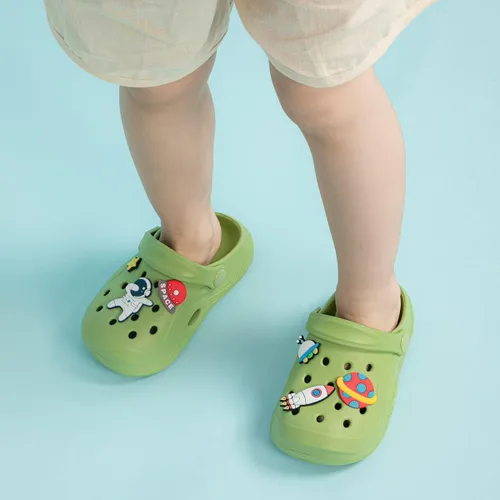 Miniatura 3 de Casazoe Zuecos de agua para niños y niñas pequeños, sandalias de agua sin cordones, ligeras, para exteriores, verano, playa, piscina