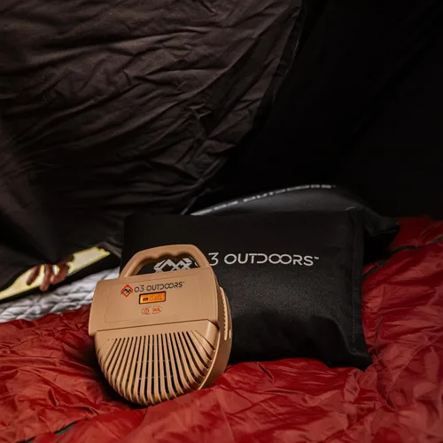 Miniatura 7 de Overlander 750 Purificador de aire y eliminador de olores, recargable, diseño compacto, ajustes de tiempo variables, recargable por USB