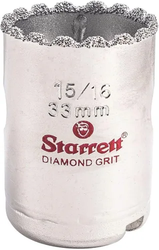 Miniatura 52 de Starrett KD0100-N - Holesaw de grano de diamante de 1 pulgada