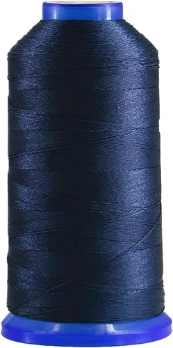 Miniatura 12 de Selric [1300 yardas/26 colores disponibles] Tex 90 Hilo de nailon unido para costura de cuero 280D/3 T90#92 Hilo de tapicería resistente para cuero