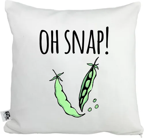 Miniatura 11 de Moonlight Makers, Don't Settle for Being Medi Okra, Decorative Pillow Case, 100% Cotton Canvas Pillowcase, Farmhouse Decor, Gift for Home, Funny