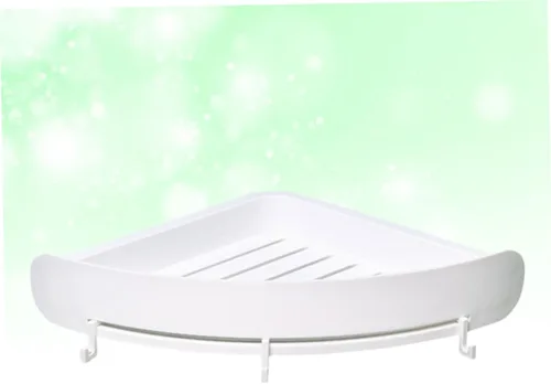 Miniatura 4 de Cabilock Cesta de ducha para baño, estante de almacenamiento con ventosa, estante montado en la pared, perfecto para cocina, inodoro y baño