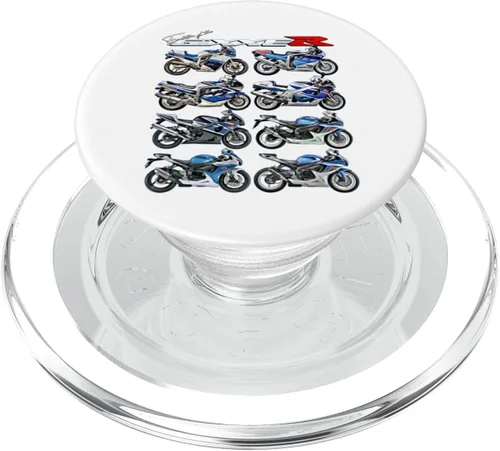 Miniatura 7 de Gixxer, Evolution, GSXR, Carreras de carretera, motocicleta, motocicleta, PopSockets de bicicleta intercambiables PopGrip