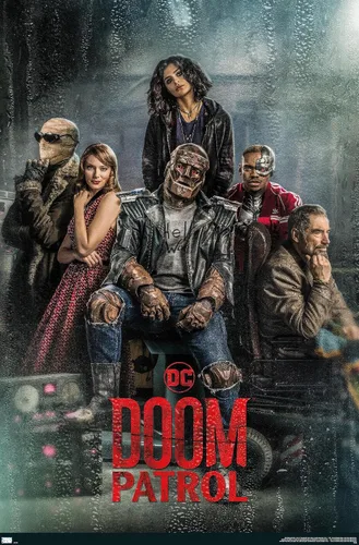 Miniatura 9 de Trends International DC Comics TV Doom Patrol - Póster de pared de hoja del grupo uno