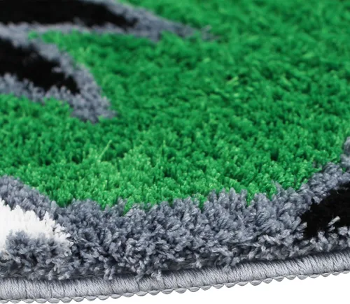 Miniatura 6 de Bonita alfombra de baño de peces para baño, suave, absorbente de agua, azul, para bañera, estilo japonés, almohadilla Koi para ducha