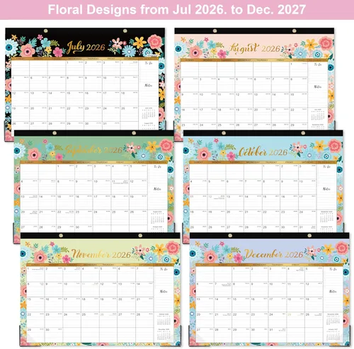 Miniatura 3 de Calendario de Escritorio 2026 - Calendario de Escritorio 2026, Calendario de Escritorio/Pared de 12 Meses, Ene. 2026 - Dic. 2026, 16.8" x 12