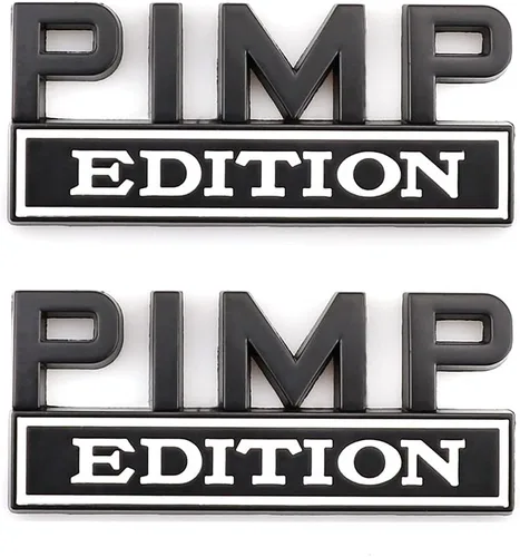 Miniatura 131 de Fuck IT Edition, emblema para el lado del coche, parte trasera, capó, puerta del maletero, 3D, para F 150, F250, F350, Silverdo, 1500, 2500, Sierra