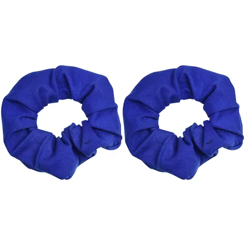 Miniatura 18 de Set of 2 Large Solid Scrunchies (Beige)