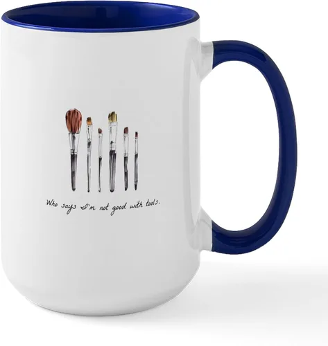 Miniatura 32 de CafePress Taza de café de cerámica para profesor/matemáticas inglesas, taza de té de 15 onzas