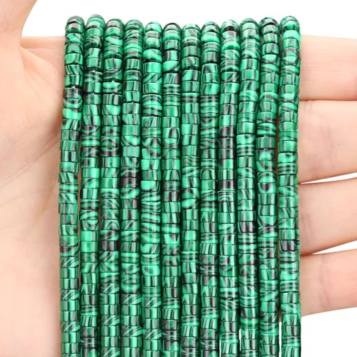Miniatura 35 de BONNY BOXX 150 piezas de cuentas espaciadoras de jade blanco natural, cuentas sueltas semipreciosas planas redondas de jade heishi para hacer joyas