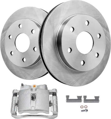 Miniatura 54 de Detroit Axle - Kit de freno delantero para Chevrolet Equinox Pontiac Torrent Suzuki XL-7, 08-10 Saturn Vue, 12-15 Captiva Sport Reemplazo 2008 2009