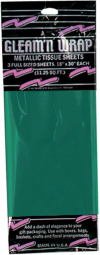 Miniatura 11 de Beistle 50602-C Paquete de 3 hojas metálicas Gleam 'N Wrap, 18 pulgadas por 30 pulgadas