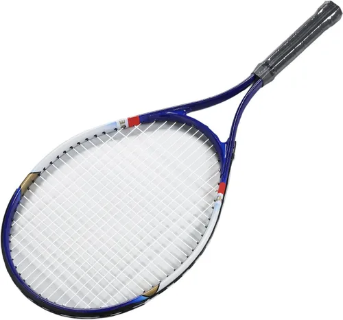 Miniatura 7 de Raqueta de tenis de aleación de aluminio de 27 pulgadas para adultos, adolescentes, jugadores intermedios principiantes, con bolsa de raqueta