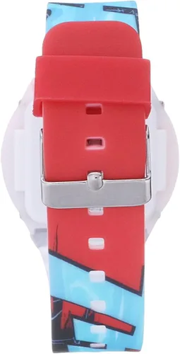 Miniatura 2 de Marvel Boy s plástico de cuarzo reloj Casual color rojo modelo spd4492