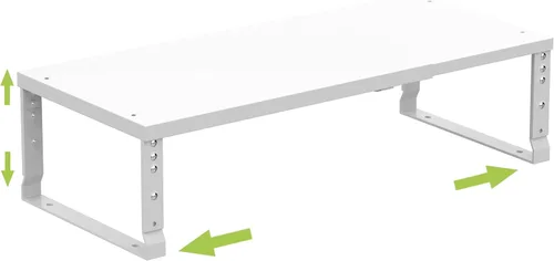 Jojocross Organizador de estante de especias apilable y expandible para gabinete de cocina, estante de mostrador ajustable, encimera, despensa, 1