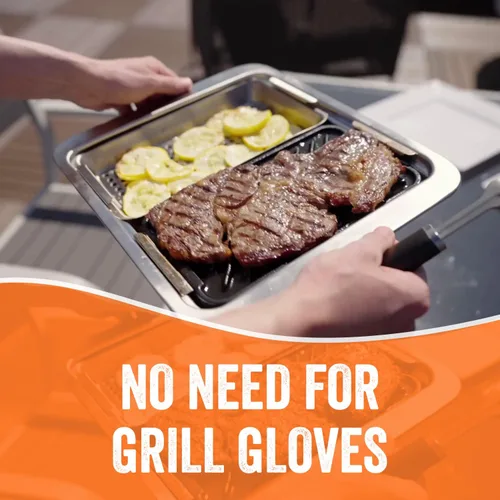 Miniatura 8 de Yukon Glory™ SEAR 'N SERVE - Juego para asar y servir (BBQ 'N SERVE - Juego de parrilla y asador)