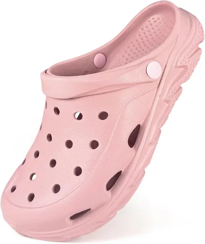 Miniatura 12 de Zuecos de jardín para hombres y mujeres con soporte de arco, sandalias deslizantes clásicas unisex para adultos para exteriores, playa, piscina