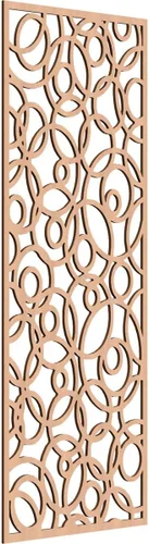 Miniatura 36 de Latrobe Paneles de pared decorativos de madera con calado, 9 3/8 pulgadas de ancho x 24 3/8 pulgadas de alto x 3/8 de alto, roble rojo rojo (Red Oak)