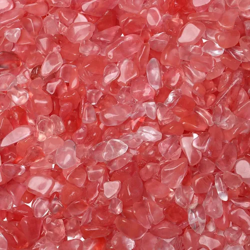 Miniatura 16 de LAIDANLA 1 libra (450 gramos) de grava de acuario de cristal de 7 chakras, piedras pulidas y talladas en bruto, piedras de cristal irregulares