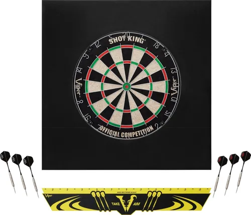 Miniatura 16 de Viper Defender II - Juego de tablero de dardos con punta de acero y sisal/cerdas