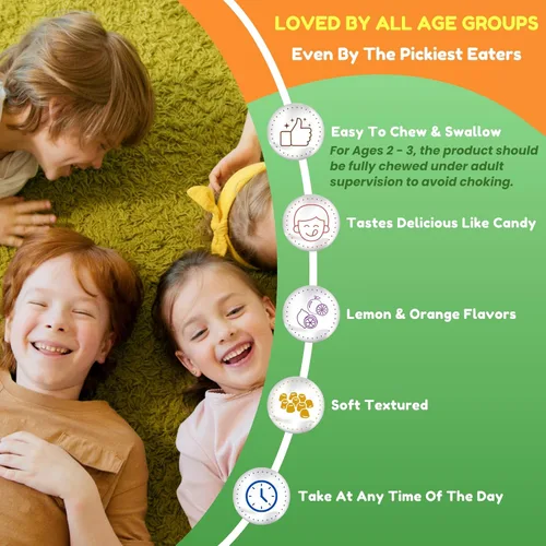 Miniatura 6 de SHIFAA NUTRITION Halal Omega 3 para niños con gomitas DHA para el desarrollo cerebral, apoyo cardíaco e inmunológico, a base de plantas, sin OMG