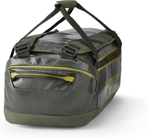 Miniatura 14 de Gregory Alpaca - Bolsa de lona resistente al agua para viajes de aventura y equipo con cubo de embalaje incluido, Negro obsidiana, 100L