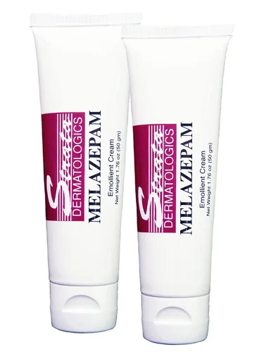 Ecological Formulas Strata Melazepam - Crema emoliente para espinillas, puntos negros, brotes, enrojecimiento y otras condiciones antiestéticas.