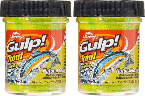 Miniatura 5 de Berkley Gulp! Masa de cebo para pesca de trucha chunky chartreuse