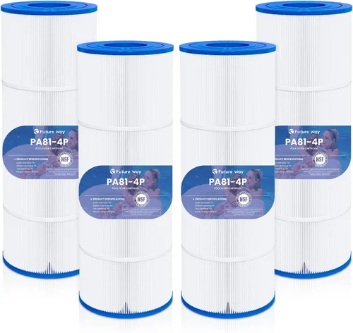 Future Way Paquete de 4 cartuchos de filtro de piscina C3030 de repuesto para Hayward Swim Clear C580E, C3030, C3025, C3020, repuesto Pleatco PA81,