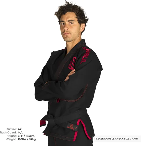 Miniatura 5 de Sanabul Essentials V.2 Ultra Light BJJ Jiu Jitsu Gi (ver guía especial de tallas)