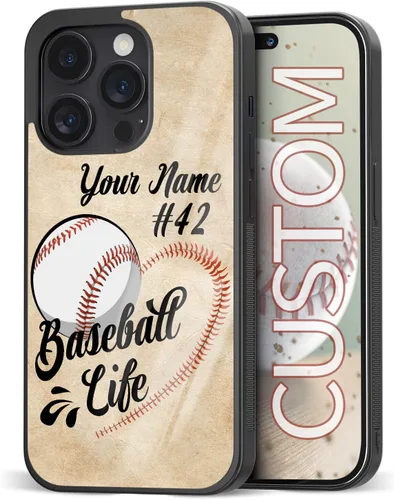Miniatura 12 de Fundas de teléfono personalizadas con texto en inglés "Baseball Mom" para Samsung Galaxy A02 A03 A10 A13 A42 A51 A52 A53 A71 A73 4G 5G iPhone Moto