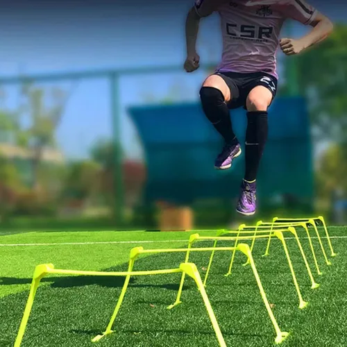 Miniatura 7 de YXXSDP Fitness Group - Juego de entrenamiento de velocidad y agilidad, paquete de 5 obstáculos ligeros para entrenamiento de obstáculos,