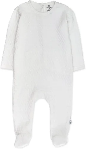 Miniatura 4 de HonestBaby Mono de algodón orgánico Matelasse Union para bebé (Legacy)