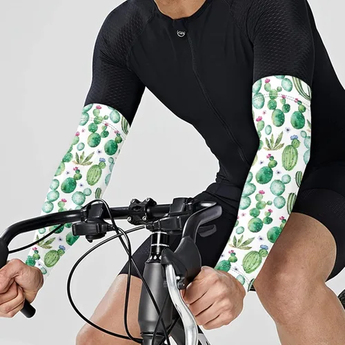 Miniatura 2 de AFPANQZ Funda protectora para brazos, protección UV, para deportes, para verano, al aire libre, ciclismo, golf