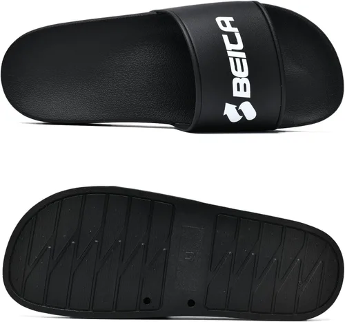 Miniatura 2 de Beita Pantuflas para hombre, antideslizantes, de secado rápido, pantuflas de casa, suela gruesa, sandalias de playa, zapatos de interior y exterior