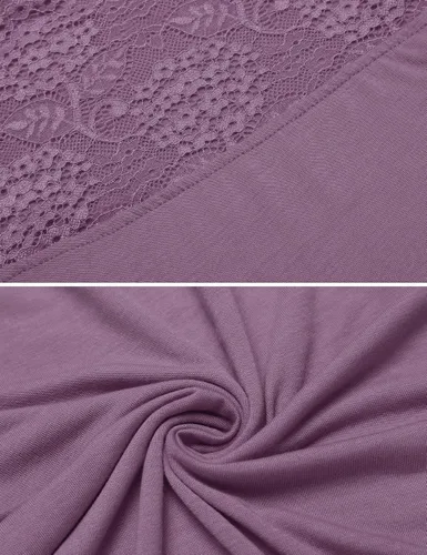 Miniatura 5 de Zeagoo - Camiseta sin mangas elástica de cuello holgado y fruncido, con drapeado lateral, para mujer