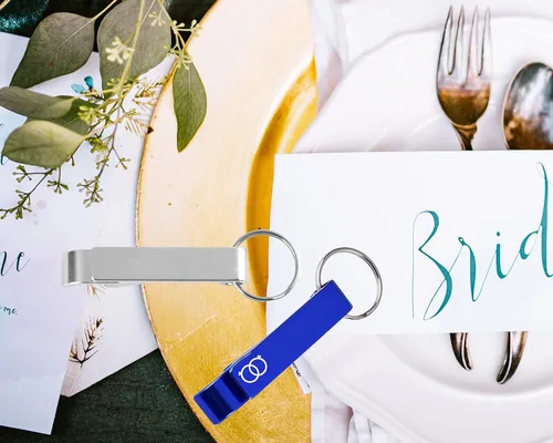 Miniatura 4 de 30 unidades de abrebotellas de tamaño de bolsillo personalizado para fiesta de boda, recuerdos de boda para invitados, abrebotellas personalizados