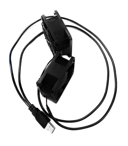 Miniatura 2 de Coolerguys Conexión USB dual de 2.362x2.362x0.984 in CG06025L05B2-U