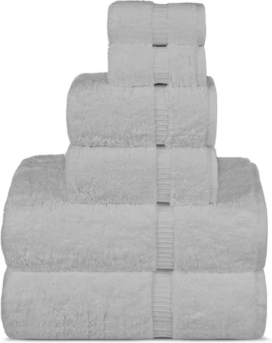 Miniatura 3 de Juego de toallas turcas de 100 % algodón, absorbentes, duraderas, suaves y esponjosas, toallas de baño para hotel y spa
