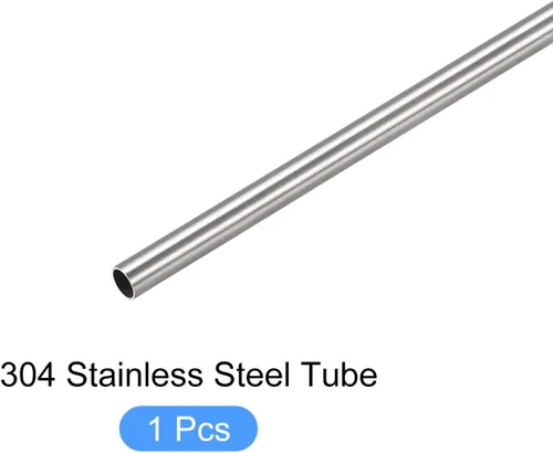 Miniatura 5 de METALLIXITY Tubo de acero inoxidable 316 (0.315 in de diámetro x 0.020 in de pared T x 9.843 in de largo), tubo recto - para muebles del hogar