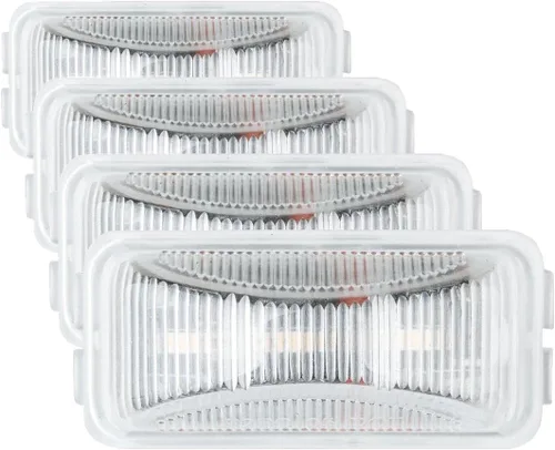 Miniatura 8 de Lumitronics, luz LED de posición/marcador sellada, línea fina, Ambar