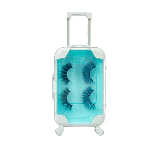 Miniatura 3 de Estuche organizador de pestañas falsas, extensión de pestañas, mini maleta, organizador de pestañas, contenedor de maquillaje, caja de Luaage