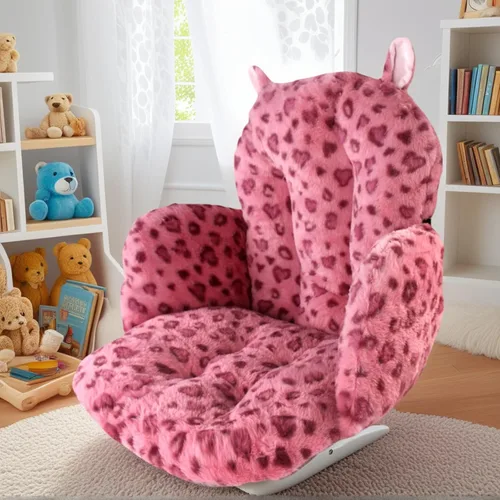 Miniatura 6 de DOBUONO Cómodo cojín para silla de oficina: 17.5 pulgadas de largo x 17.5 pulgadas de ancho x 18 pulgadas de alto, lindo cojín Kawaii para silla