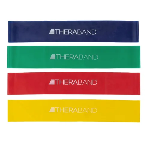 Miniatura 12 de THERABAND Bandas de resistencia profesional resistentes duraderas para ejercicios de fuerza y flexibilidad, pilates, yoga, estiramiento y terapia