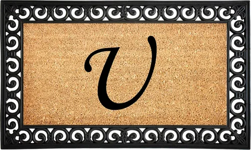 Miniatura 13 de Calloway Mills 104131830 Gabriel - Felpudo monograma, 18 x 30 pulgadas Letra B